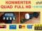 Konwerter Quad MULTIROOM CYFRA TVN 0,1dB +4wtyki F