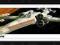 Star Wars X-Wing - obraz w ramie 75x30cm
