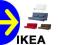 NAJTANIEJ IKEA BEDDINGE HAVET GENARP SOFA+SKRZYNIA