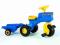 TRAKTOR ROLLY TOYS NEW HOLLAND POJAZD PRZYCZEPA