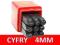 NUMERATORY ZNACZNIK ZNACZNIKI 4mm 4 mm CYFRY 0-9