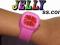 Zegarek Jelly Watch- z kryształkami cyrkoni