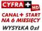 CYFRA+ PREPAID NA KARTĘ Canal+ Start do 31.06