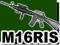 KARABIN M16A3 RIS WELL MAGAZYNEK 450 KULEK ASG