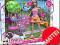 Lalka Barbie na rolkach z pieskami N7651 wrotkarka