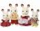 Sylvanian families czekoladowe króliczki