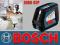 BOSCH laser krzyżowy GLL 2-50 zasięg 20m