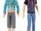 ## LALKA KEN FASHIONISTAS RÓŻNE WZORY MATTEL T4893