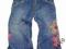 MOTHERCARE Spodnie z naszywkami jeans 3-6m