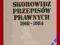 Skorowidz przepisów prawnych 1918-1984