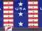 USA (2009) PATRIOTIC BANNER**, PASEK COIL Z PLATE#