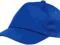 CZAPKA z DASZKIEM typu BAESBALL ZAMSZOWY MATERIAŁ