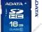 ADATA SDHC 16 GB CLASS 10 / HD - FULL HD/ 24 MB/s