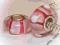 SZKLANY KORALIK MODULOWY ROZOWY PINK CHARM  nr599
