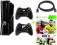 KONSOLA XBOX 360 SLIM 250GB+FIFA 12+2xPAD+HDMI