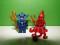 Wojownicy LEGO Figurka Kałamarzec i Manta Warrior