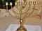 Piękny żydowski świecznik - MENORA