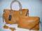 TOREBKA GWIAZD CASTELLA CAMEL SHOPPER RUDA PARIS