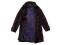 H&M Tartan Trench -płaszcz trencz wełna- 34/XS