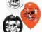 Balony Jolly Roger Czaszki HALLOWEEN 6szt 450205