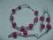 KOMPLET (30)BRANSOLETA,KOLCZYKI ,WISIOREK