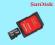 KARTA PAMIĘCI MIKRO-SD 2GB SANDISK+ADAPTER SD