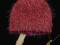 Mexx nowa dziecięca rózowa czapka zimowa 42-44