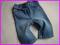 NEXT Jeansy obszywane różową nicią 6-9 m-cy/68-74