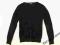 ZARA MAN RETRO BLACK SILK CARDIGAN SIZE M