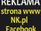 strona www + Facebook + NK - Promocja !!! , banner