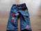 next CUDNE RURKI JEANS W KWIATY ROZ.12-18M 86CM