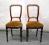 Dwa krzesła z XIX wieku w stylu Ludwik Filip.