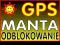 GPS MANTA 020 do 070 MST i 410 do 430 ODBLOKOWANIE