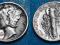 USA Srebro 10 Cent 1939 D rok od 1zł i BCM