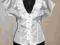 Piękna biała elegancka bluzka BLACKY DRESS 40/L/12