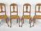 4 krzesła w stylu Ludwika XV