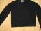 Sweter czarny rozpinany- 140cm