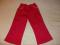 Czerwone spodnie dziewczęce GEORGE - 86/92cm.