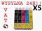 5 X EPSON T0711-714 T0891-894 STYLUS D DX S SX