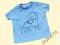 TU niebieski T-shirt dla syna - 1-1,5 roku / 80-86