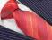 JEDWABNY super krawat jedwabny W PASKI