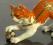 Rudy kotek, urocza szkatulka w stylu Faberge