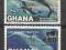 Ghana Mi 1039/40 - delfiny UPU poczta