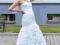 Suknia ślubna - szyta na miarę - modny krój