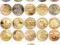 rocznik 2011 - 21 monet menniczych