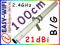 #HIT# NAJMOCNIEJSZA Yagi #21dBi 100cm# 15M/RP-SMA