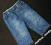 TU jeansowe spodnie na bawełnianej podszewce 62-68