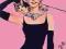 Audrey Hepburn (Pink) - plakat 61x91,5 cm