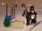 Rycerz koń Lego zbrojownia broń od mixklocki