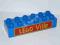 LS nowe lego DUPLO obrazkowe klocek LEGO VILLE 2X6